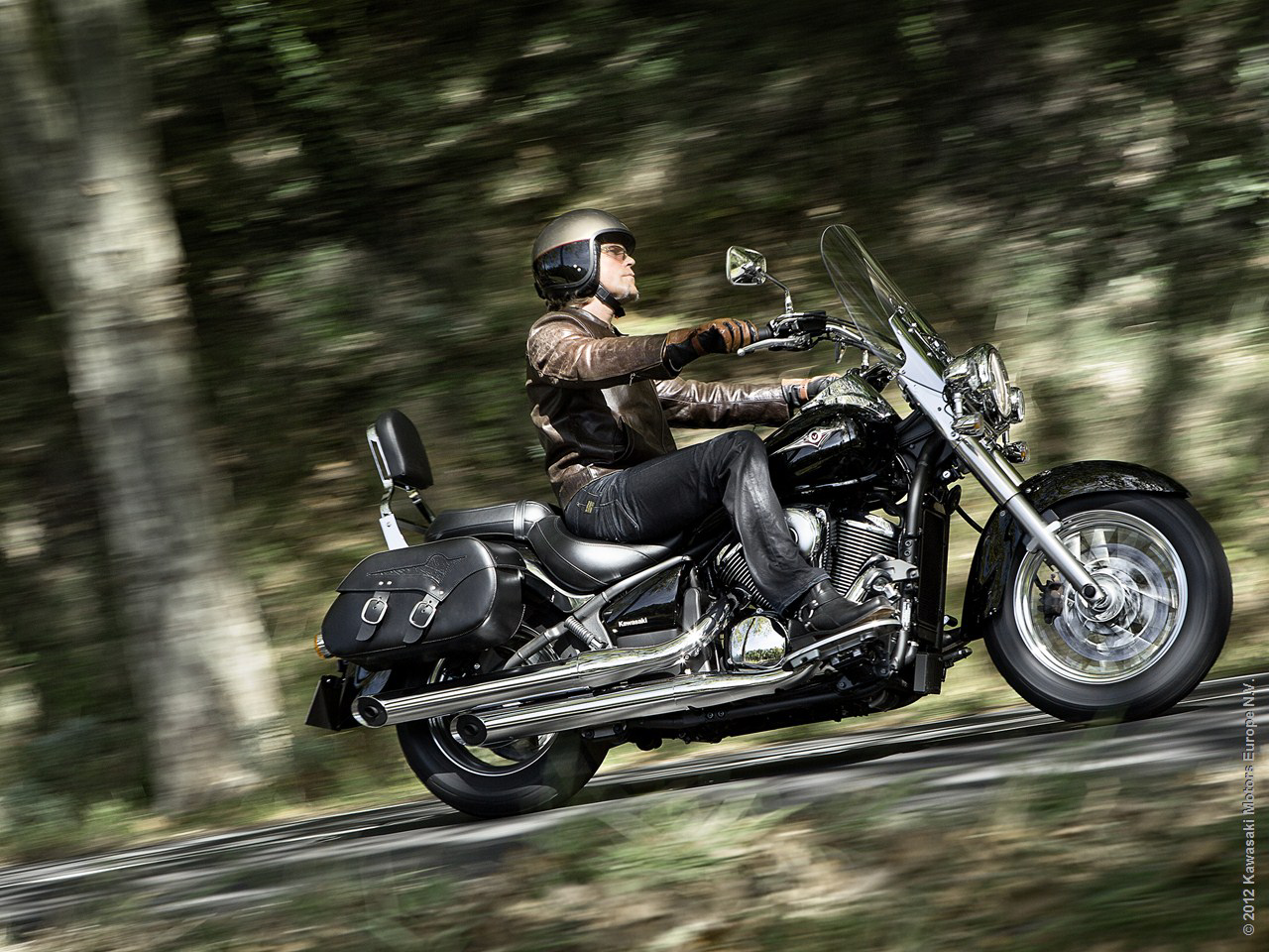 Kawasaki vn900 Vulcan Light Tourer