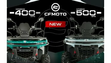 Долгожданные новинки: CFMOTO CFORCE 400 EPS NEW и CFORCE 500 EPS NEW на новой платформе G4!